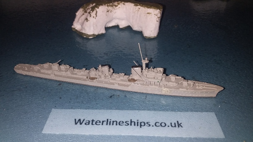 Z-20-22 Germany 1940 Destroyer Neptun