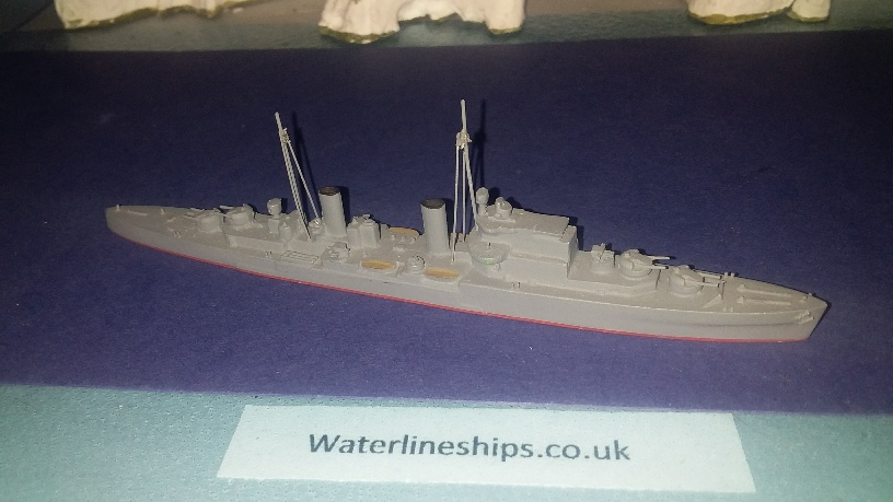 HMS Black Prince 1943 AA RN cruiser