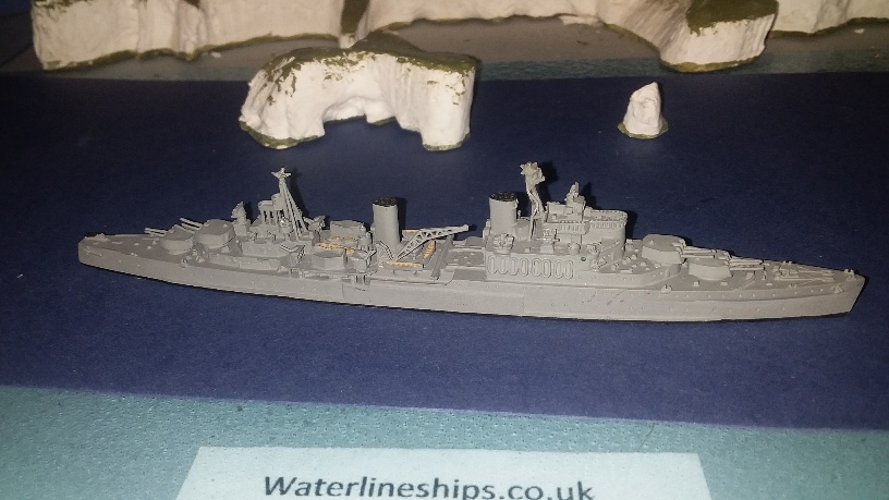 HMS Nigeria RN cruiser 1941 Neptun a