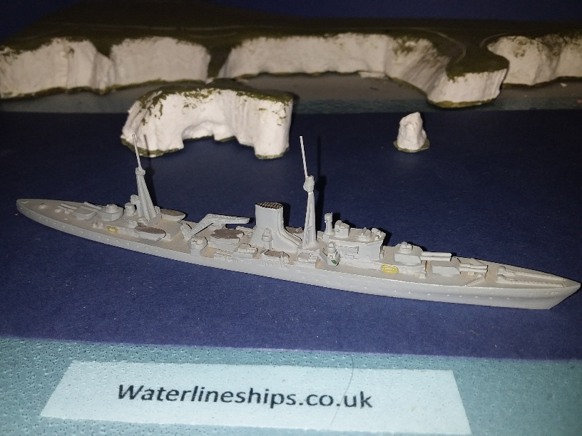 HMS Leander RN light cruiser 1933