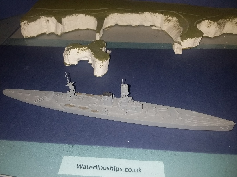 HMS Glorious RN Battlecruiser 1916 exc.