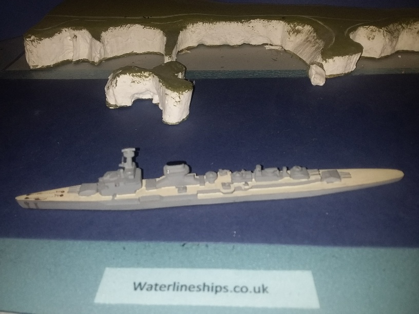 Admiral Makarov USSR Russia light cruiser (ex Nurnberg)1948