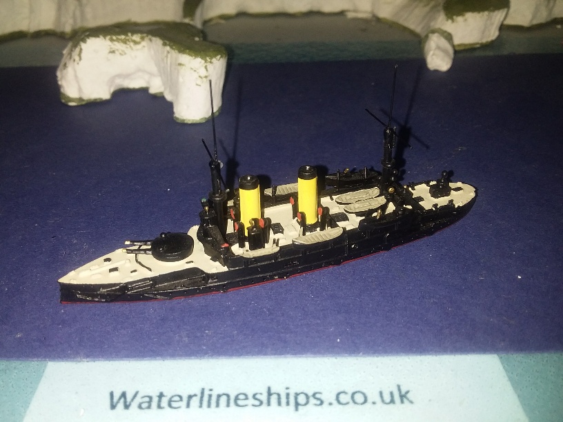 Imperator Nikolai as in 1889 Imperial Russia Battleship