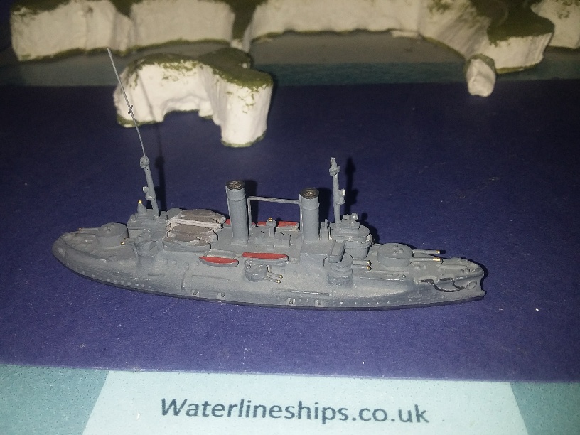 Zessarewitsch Imperial Russia Battleship as in 1906