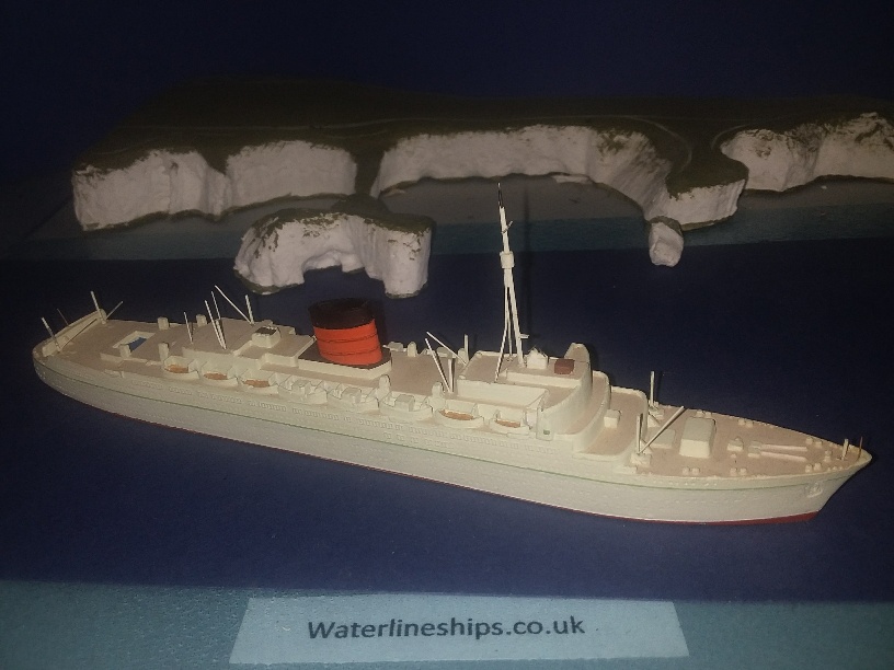 RMS Caronia 1949 Ocean/cruise liner Cunard rebuilt
