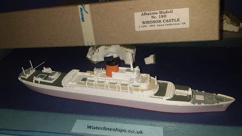 RMS Windsor Castle 1960 Union-castle ocean liner UK