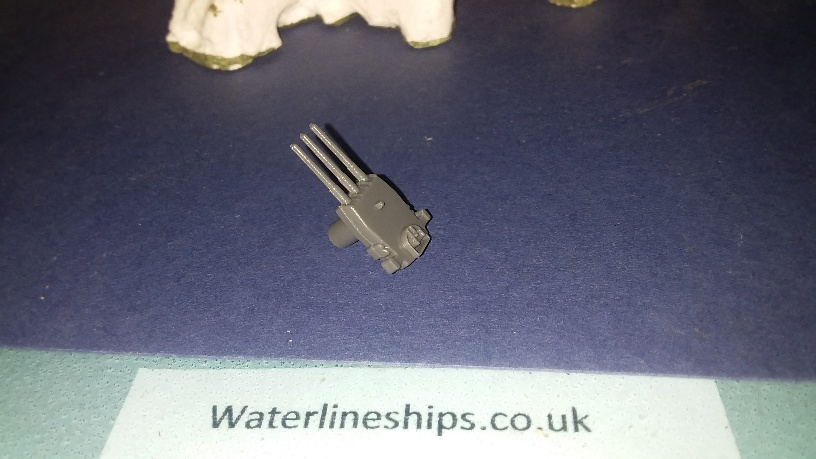 16" triple turrets x 1 for Iowa class Battleships unp