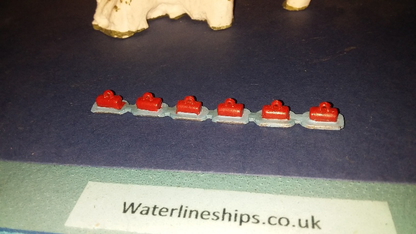 Channel buoys set of 6 unused