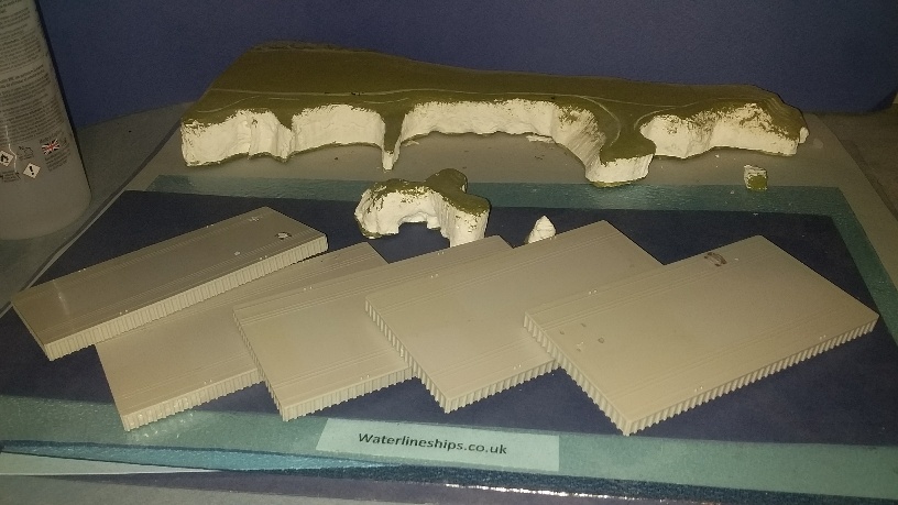 5 x Quay sections 100 x 50 x 6mm